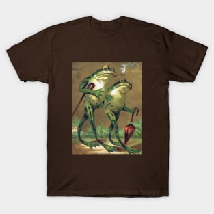 Frogs Take a Leisurely Stroll T-Shirt